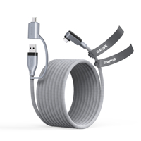 Câble tressé AMVR LC6L 16FT (5M) compatible avec Meta Quest 3/3s/2/Pro et Pico 4 Series