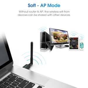 600Mbps Dual Band Blue-tooth4.1 <strong>Wireless</strong> <strong>Adapter</strong> With RTL8821CU-CG Chipset - Product Image 4