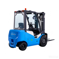 Chariot élévateur électrique à batterie lithium-ion 80V 2 tonnes MOTIEV MOTIEV20, 4 roues, contrepoids, déplaceur latéral hydraulique, certifié CE ISO