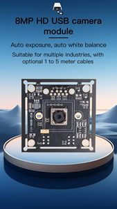Module de caméra USB 3.0 HD 8MP industriel avec capteur de webcam couleur sans pilote, personnalisable en gros, directement de l'usine - Product Image 4