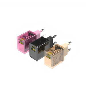 Adaptador de teléfono móvil de carga rápida PD 35W <span class=keywords><strong>USB</strong></span> tipo A + <span class=keywords><strong>C</strong></span> <span class=keywords><strong>cargador</strong></span> de pared <span class=keywords><strong>IPhone</strong></span> <span class=keywords><strong>13</strong></span> 14 15 16 UL <span class=keywords><strong>cargador</strong></span> de teléfono transparente OEM - Product Image 2