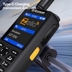 2024 New Hongxun 4G POC T99 Android9.0 System Walkie Handheld for 6800mah <strong>2</strong>.4inch Display VHF/UHF Realptt Zello <strong>Intercom</strong> 10W - Product Image 3
