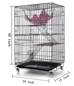 Nieuw Ontwerp Roestvrijstalen Grote Meerlaagse Kattenkooi Indoor Grote Kattenkooien Voor Huisdieren - Product Image 6