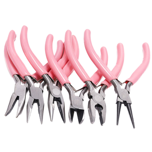 Chất lượng cao 45 #   Kìm mini thép 5 inch, kìm mũi dài, dụng cụ thợ điện, dùng cho công nghiệp, tự làm, làm đồ trang sức, kìm đo lường - OEM - Product Image 2