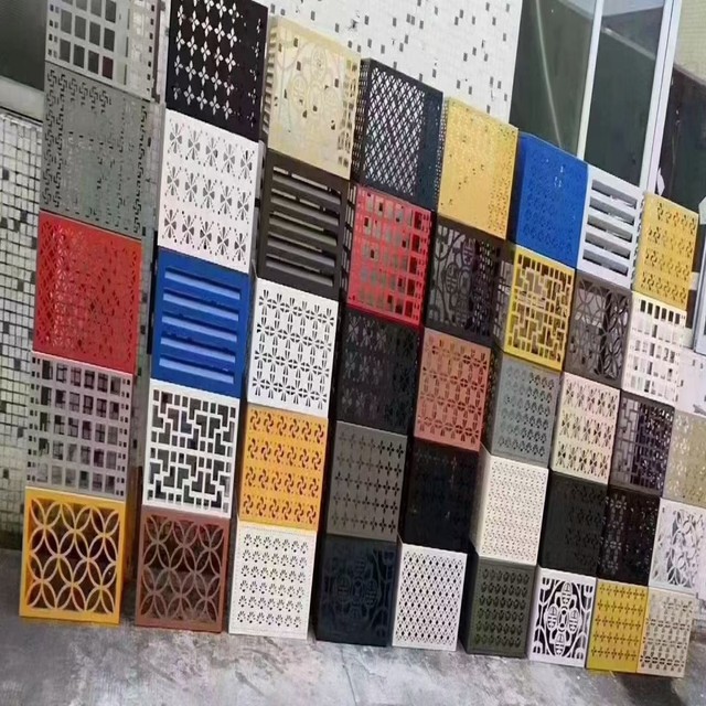 Aluminum Laser Cut Panels Modern Design Decorative Perforated Metal Privacy Aluminum Screen Panels for Hotel Application