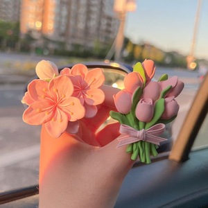 Ambientador de Coche con Aroma a Flor de Durazno, Clip Perfumado para Rejilla de Ventilación, Ambientador Decorativo para Coche - Product Image 5