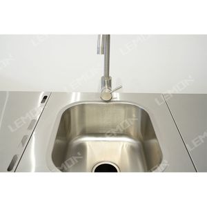 Vente directe d'usine chinoise, armoires de cuisine d'extérieur en acier inoxydable, cuisine d'extérieur autonome avec cuisinière, grill, barbecue au <span class=keywords><strong>gaz</strong></span> - Product Image 6