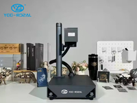 Graveur et découpeur laser à fibre de bureau Yeelaser - CNC à levage automatique, puissance 20W, polyvalent pour métal, cuir, bois, plastique, pierre, caoutchouc - Nouveau