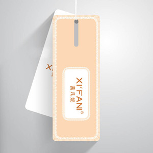 Étiquette volante personnalisée en papier pour vêtements, jeans, robes, vente en gros - Product Image 1