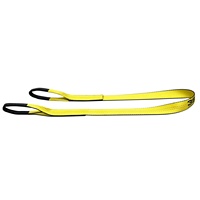Correas de Elevación de Nailon de Alta Calidad, Cintas de Elevación de Nailon para Grúas, Correa de Elevación de Nailon Cómoda y Duradera