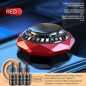 Nuevo Difusor de Aromaterapia Solar para Coche, Difusor de Aceites Esenciales de Aleación, Perfume para Coche, Difusor de Aroma Portátil, Máquina Difusora de Aroma - Product Image 5