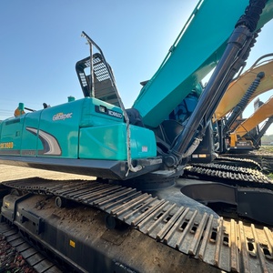 Excavatrice hydraulique sur chenilles Kobelco SK350D de 35 tonnes, haute qualité, économe en carburant, puissante, faible nombre d'heures de fonctionnement, pour l'exploitation minière et les travaux d'excavation - Product Image 2