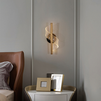 Applique Murale Décorative de Luxe Moderne en Métal pour Hôtel, Maison, Chambre à Coucher – Lampes Murales LED