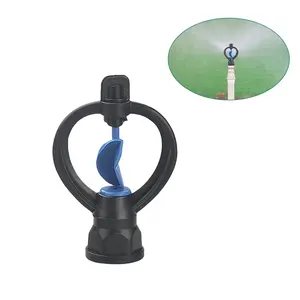 Aspersor de riego de agua giratorio de 360 grados, aspersor Microjet para granja de jardín