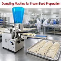 Máquina para Hacer Dumplings para la Preparación de Alimentos Congelados, 1500 PCS/H, Semiautomática, Formadora de Gyoza y Potstickers para Pequeñas Fábricas de Alimentos