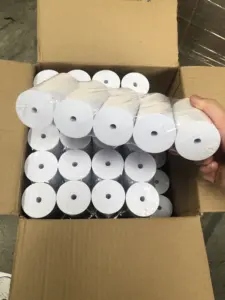 Premium Factory Print Thermal Cash Paper Roll Coreless 57*50mm