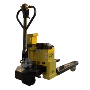 <span class=keywords><strong>Transpalette</strong></span> manuel hydraulique avec balance électronique intégrée pour usine et atelier, roues en PU, utilisation extérieure - Product Image 1