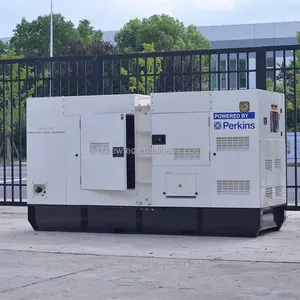 영국 브랜드 EPA 티어 3 조용한 디젤 발전기 125kva 100 kw 로 퍼킨스 엔진 스탬포드 발전기 발전기 디젤 100kw