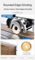 Machine à découper les carreaux Wandeli QXZ-ZD-2460, machine à découpe à l'eau de haute précision de 2460 mm pour tous types de pierres, certifiée CE, usine