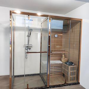 ห้องซาวน่า 1 2 3 4 6 8 10 คน สำหรับหนึ่ง สอง สาม สี่ หก แปด สิบ คน ซาวน่าอบไอน้ำแบบดั้งเดิมในร่ม - Product Image 5