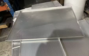 Bandeja de Metal Perforada para Hornear Personalizada de Fábrica OEM/ODM, Serie de Bandejas de 60x40 cm - Product Image 3