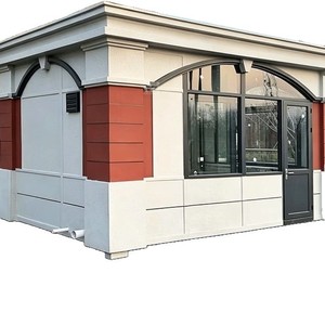 Poste de Garde en Structure Acier, Design Moderne, Cadre en Acier Léger, Utilisation Extérieure - Product Image 1