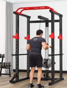 Trong Nhà Phòng Tập Thể Dục Toàn Diện Đào Tạo Tất Cả Trong Một Lồng Đầy Đủ Đa Chức Năng Lực Rack Smith Máy - Product Image 6