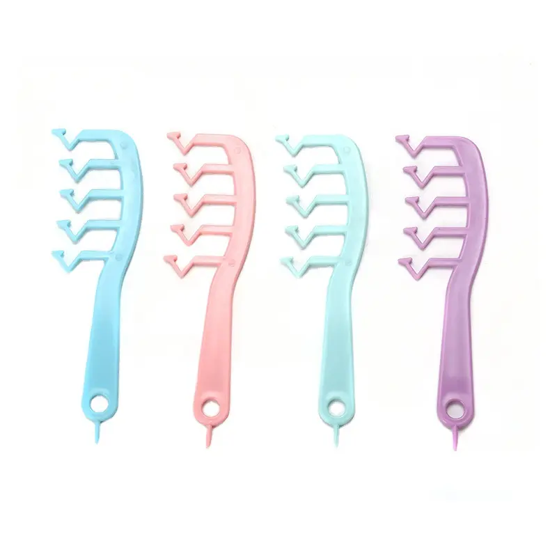 Hot selling Hair Fluffy Comb Hair Style Instant Volumizer Curly Bangs Styling Comb Slit Cover Z Shape Combing Brush