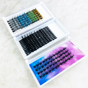 Tùy chỉnh DIY đoạn Lash Kit cụm lông mi bán buôn DIY lông mi Extention - Product Image 4