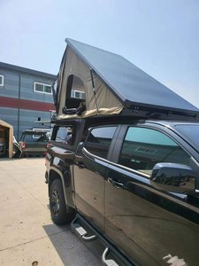 Outdoor Waterproof Portable Opening Truck Car <b>Tents</b> Foldable Camping Hardshell Rooftop Rear <b>Canopy</b> for Colorado 5 FT POER Outdoo - Product Image 4