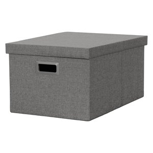 Scatola salvaspazio pieghevole (51x38x30cm) Grigio scuro SNH 005 - Product Image 1