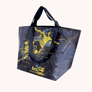 Borse per la Spesa Riutilizzabili Ecologiche Personalizzate con Motivo Calcistico, Basso MOQ, Mondo 2026 - Product Image 1