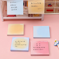 Blocs-notes adhésifs personnalisables en gros, papier mémo autocollant, conception de logo personnalisé, utilisation au bureau/à l'école/à la maison, taille personnalisée, OEM