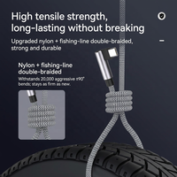 Cable de Carga Rápida USB-C a USB-C de 0.5m-6m, 60W PD, con Conductor de Cobre Puro y Revestimiento de Nailon para Android y Computadora