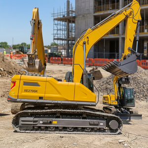 Excavatrice sur chenilles lourde XE270GK de 27 tonnes, 1,3 m³, haute productivité, puissance de 147 kW, équipement de construction routière - Product Image 1