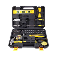 Boîte à outils portables multifonctions de 78 pièces pour une utilisation quotidienne, entretien domestique, outils d'entretien polyvalents de haute qualité