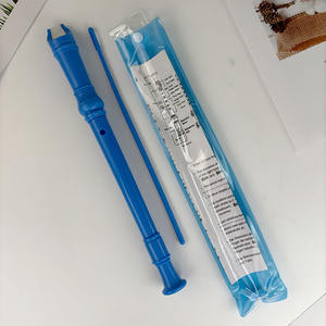 Nouveau <span class=keywords><strong>prix</strong></span> bas coloré 8 trous flûte allemagne style ABS flûte allemande soprano flûte à bec étudiants pratique flûte - Product Image 5