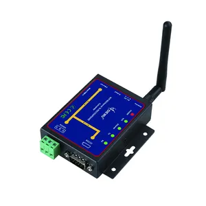 Wifi Ethernet RJ45 To RS232 RS485 seri aygıt sunucu dönüştürücü modülü destek TCP/UDP/IP P2P