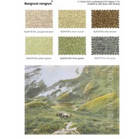Fil de Soie, Cachemire et Chanvre Véritable Rongrun pour Tricotage Textile en Velours 113NM – Vente en Gros Usine