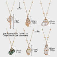 Collier pendentif en coquillage naturel KISSWIFE pour femmes, collier en coquille d'ormeau, bijoux de la série Océan