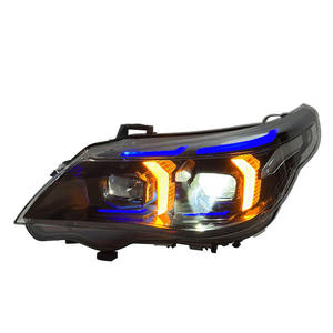 Faro Delantero LED Ojo de Serpiente para <span class=keywords><strong>BMW</strong></span> <span class=keywords><strong>E60</strong></span> Serie 5 2003-2010 <span class=keywords><strong>520i</strong></span> 523i 530i M5, Luz Diurna DRL de Doble Color Amarillo y Blanco - Product Image 3
