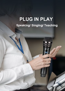 2-Channel Noise Cancelling Wireless Handheld Microphone LED Display KTV <strong>Mixer</strong> Amplifier for Home Studio Professional <strong>Karaoke</strong> - Product Image 6