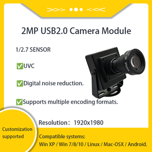 โมดูลกล้องจุลทรรศน์ LLGCAM 2MP 1080P USB 2.0 พร้อมเซ็นเซอร์ CMOS ขนาด 1/2 นิ้ว รองรับ MJPEG และ YUV2  พร้อมเคส - Product Image 1