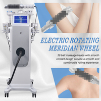 Appareil de massage par vibration 80K, thérapie par vide 9 en 1, drainage lymphatique par cavitation, rouleau à billes interne, machine de cavitation 40K, machine de cavitation 80K