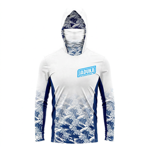 <b>Sun</b> Protection UPF 50 Anti-UV Outdoor Performance Polyester Fishing <b>Shirts</b> Jackets MenQuick Dry Hoodie Fishing <b>Shirts</b> - Product Image 1