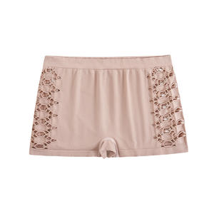 Ademend Mesh Sexy Stijl Comfortabele 3-delige Dames Boxer Shorts Niet-geweven Taille Met Uitsparing Dames Ondergoed - Product Image 6