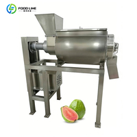 Geavanceerde mangopulp- en mangosapmachine, nieuwste technologie fruitpulp persmachines