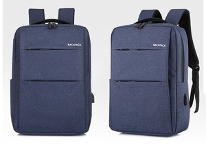 Biểu Tượng Tùy Chỉnh Thông Minh Hải Quân Màu Xanh Đầy Màu Sắc Unisex Ba Lô Trở Lại Gói Bán Buôn Unisex Máy Tính Mới Uganda Ba Lô Phong Cách Máy Tính Xách Tay Túi - Product Image 2