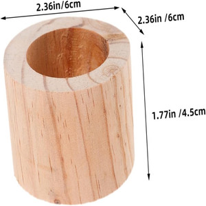 <span class=keywords><strong>Mini</strong></span> <span class=keywords><strong>Pot</strong></span> de fleur en bois <span class=keywords><strong>Pot</strong></span> de plante d'intérieur pour plantes succulentes Jardinière décorative rustique Design minimaliste - Product Image 1