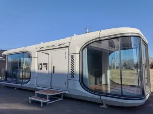 Complete Room Mobile Capsule Container Prefab House Modular Hotel Container House